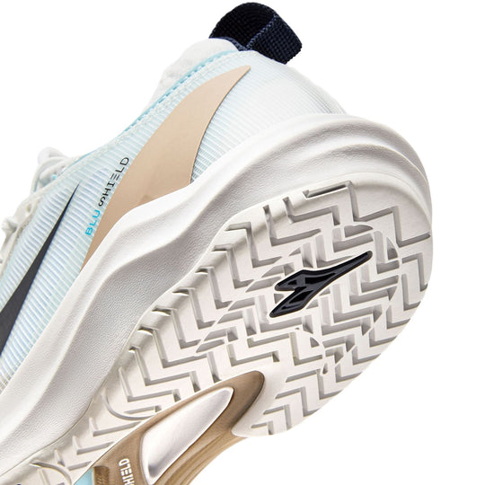 179506-C1494 Diadora Women's Speed Blushield Fly 4+ AG Tennis Shoes (White/Blue Corsair)