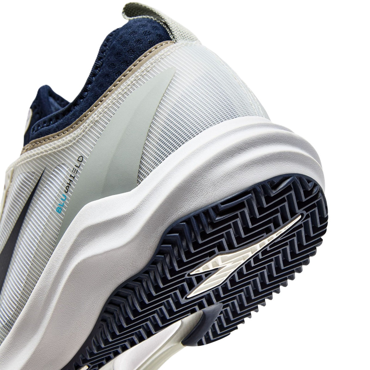 179509-C1494 Diadora Men's Speed Blushield Fly 4+ Clay Tennis Shoes (White/Blue Corsair)