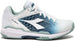 180615-D0845 Diadora Women's Speed Competition 7+ All Ground Tennis Shoe (White/Surf Spray/Legion Blue)