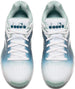180615-D0845 Diadora Women's Speed Competition 7+ All Ground Tennis Shoe (White/Surf Spray/Legion Blue)
