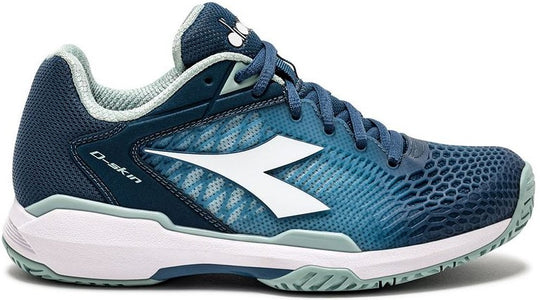 180615-D0952 Diadora Women's Speed Competition 7+ All Ground Tennis Shoes (Legion Blue/Surf Spray/White)