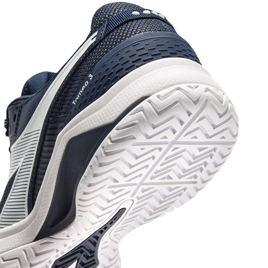 181466-C1512 Diadora Men's Blushield Torneo 3 All Ground Tennis Shoes (Blue Corsair/White)