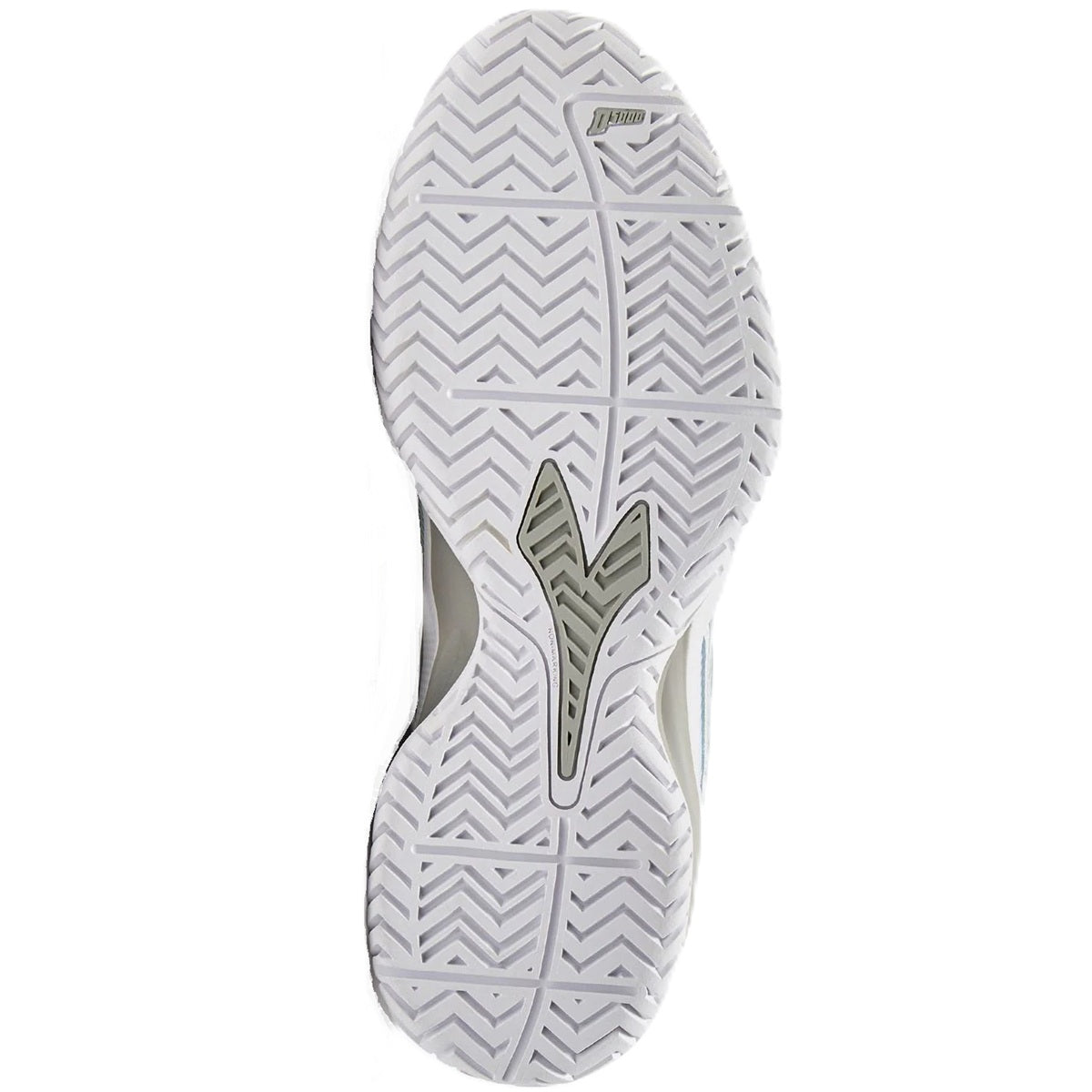 181467-C6103 Diadora Women's Blushield Torneo 3 All Ground Tennis Shoes (White/Silver)