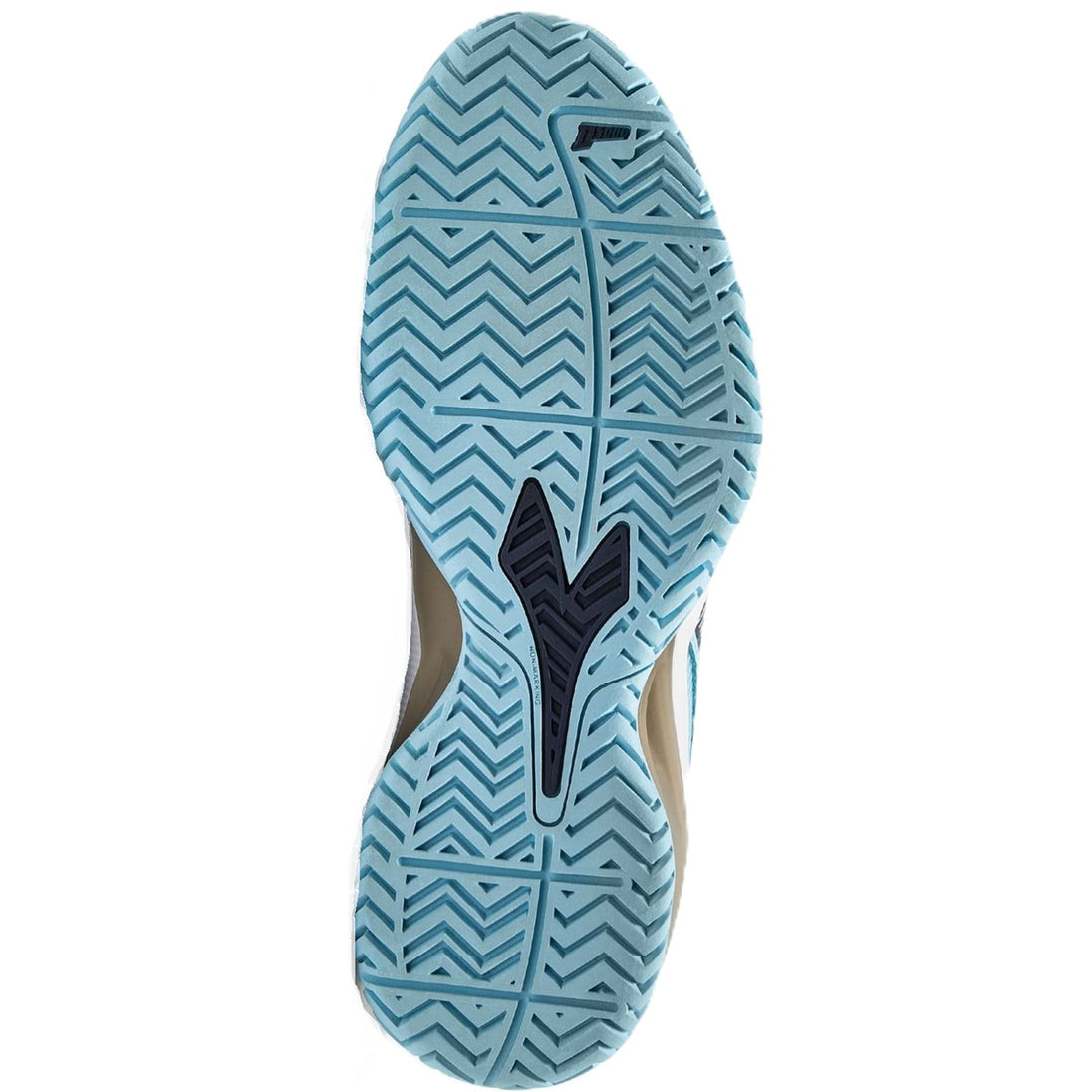 181467-D1291 Diadora Women's Blushield Torneo 3 All Ground Tennis Shoes (Corydalis Blue/Black Iris)