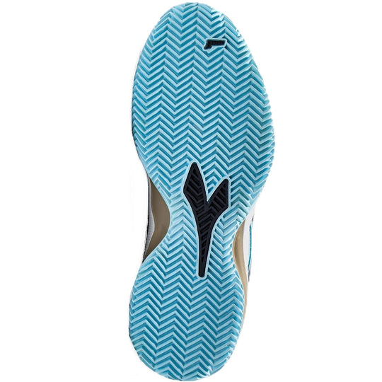 181469-D1291 Diadora Women's Blushield Torneo 3 Clay Tennis Shoes (Corydalis Blue/Black Iris)