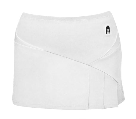 DUC Compete Women's Skirt w/ Power Tights (White)