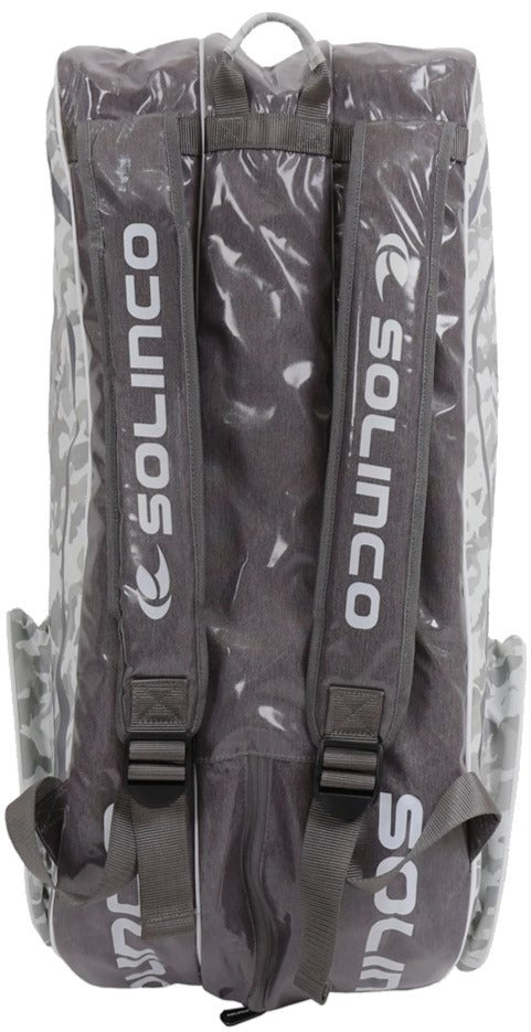 1920563 Solinco Tour 15 Pack Tennis Racquet Bag (White Camo)