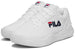 1TM01987-125 Fila Men's Axilus 3 Tennis Shoes (White/Fila Navy/Fila Red)