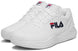 1TM01987-125 Fila Men's Axilus 3 Tennis Shoes (White/Fila Navy/Fila Red)