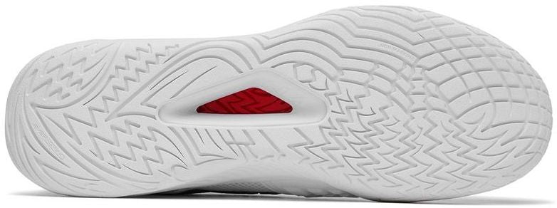 1TM01987-125 Fila Men's Axilus 3 Tennis Shoes (White/Fila Navy/Fila Red)