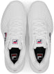 1TM01987-125 Fila Men's Axilus 3 Tennis Shoes (White/Fila Navy/Fila Red)