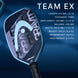 200224 Head Gravity Team EX Pickleball Paddle (Grey)