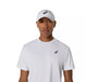 2041A339-100 Asics Men's Court Short Sleeve Top (Brilliant White)