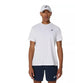2041A339-100 Asics Men's Court Short Sleeve Top (Brilliant White)