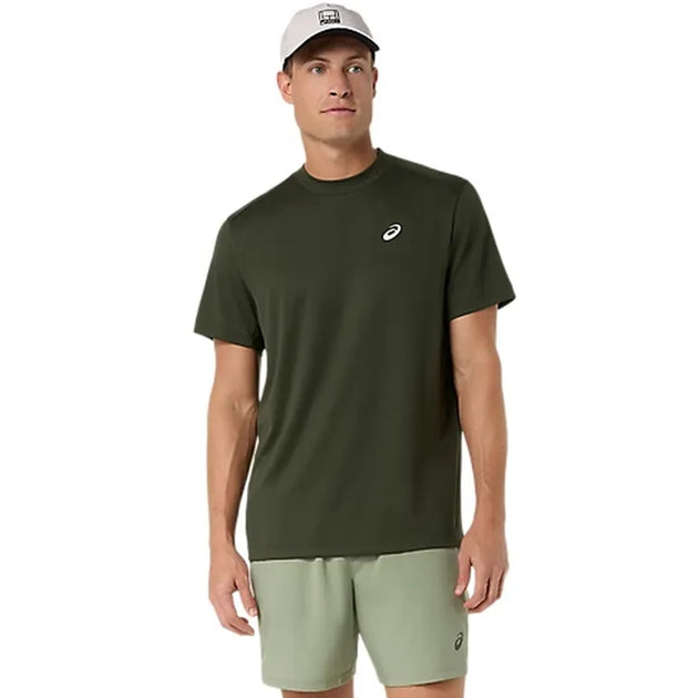 Asics Men's Court SS Tennis Shirt (Vintage Khaki)