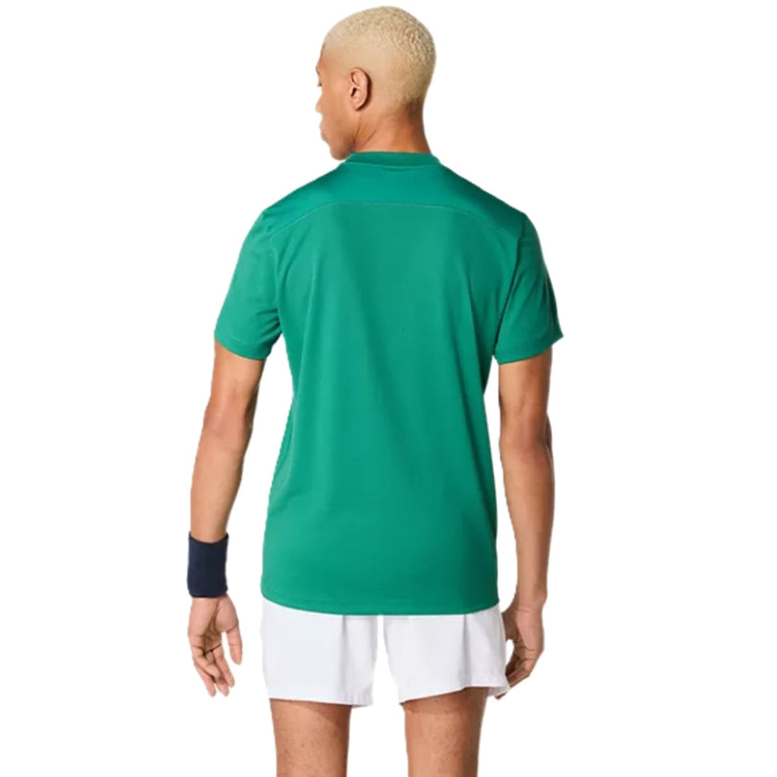 Asics Men's Court Short Sleeve Tops - Moss Green