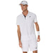 2041A340-100 Asics Men's Court Polo Shirt (Brilliant White)
