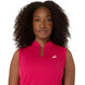 2042A370-702 Asics Women's Court Tank Top (Bright Rose)