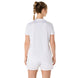 2042A371-100 Asics Women's Court Short Sleeve Top (Brilliant White)