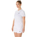 2042A371-100 Asics Women's Court Short Sleeve Top (Brilliant White)