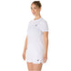 2042A371-100 Asics Women's Court Short Sleeve Top (Brilliant White)