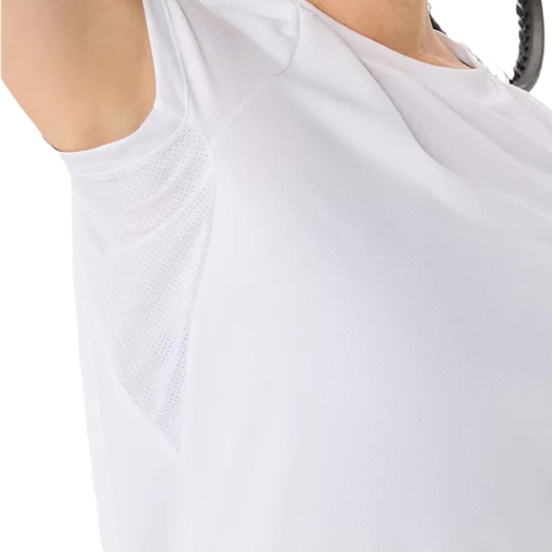 2042A371-100 Asics Women's Court Short Sleeve Top (Brilliant White)