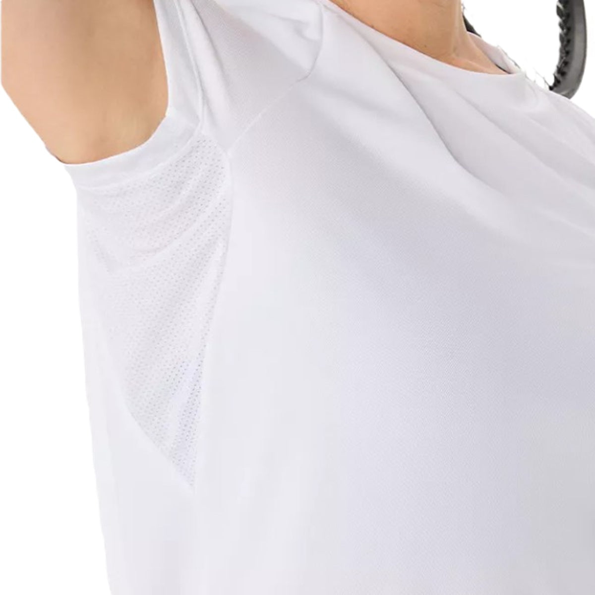 2042A371-100 Asics Women's Court Short Sleeve Top (Brilliant White)