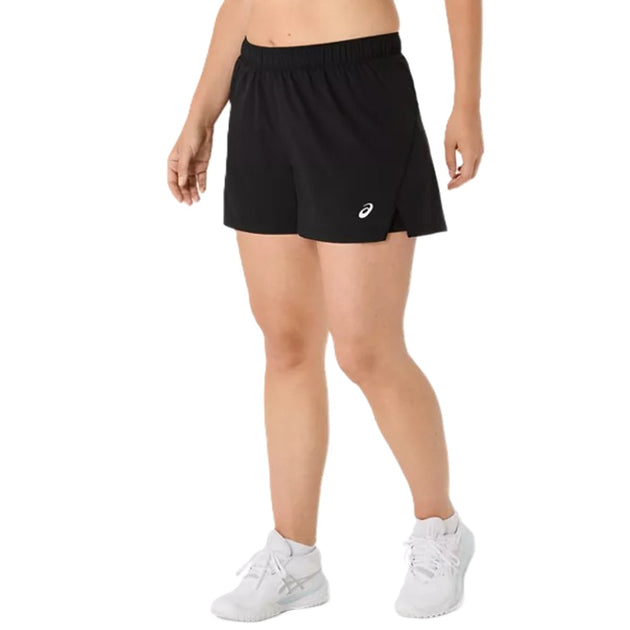 Asics Women's Court 2 N 1 Shorts - Performance Black