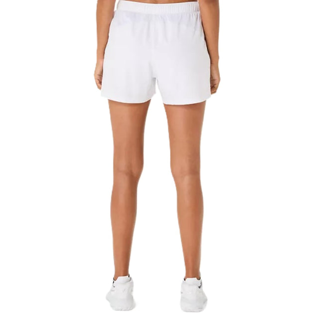 2042A375-100 Asics Women's Court 2 N 1 Short (Brilliant White)