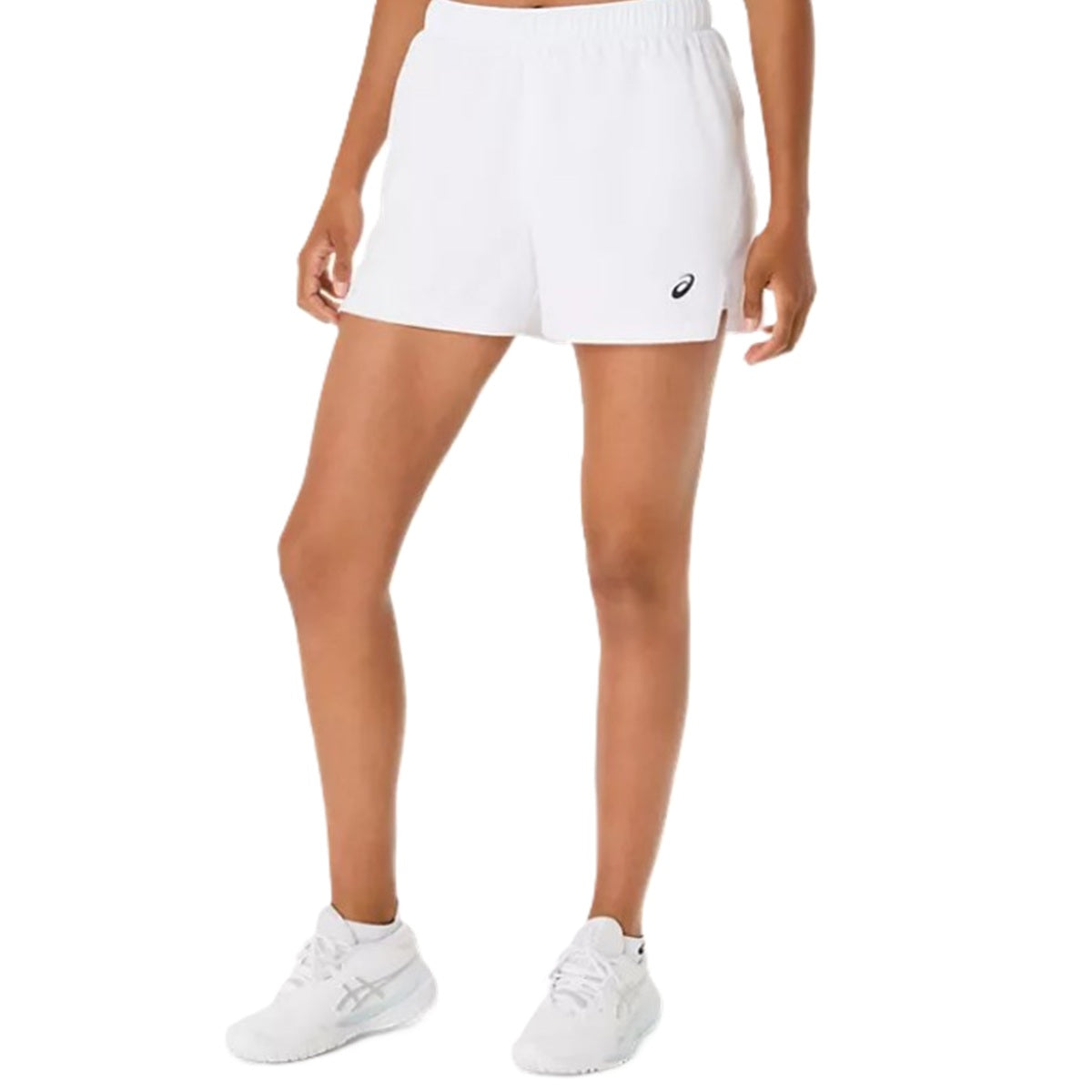 2042A375-100 Asics Women's Court 2 N 1 Short (Brilliant White)