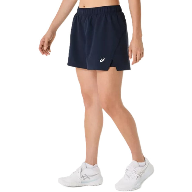 2042A375-400 Asics Women's Court 2 N 1 Short (Midnight)