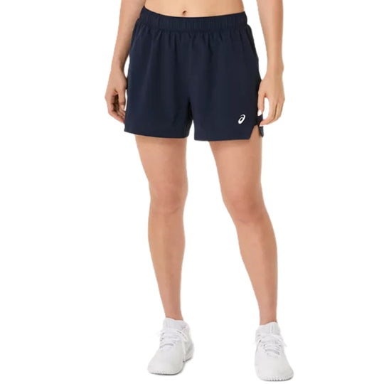 2042A375-400 Asics Women's Court 2 N 1 Short (Midnight)