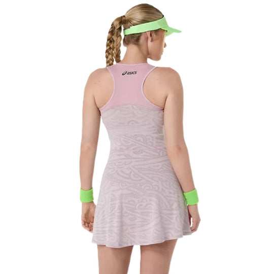 Asics Women's Match Jacquard Tennis Dresses - Morganite