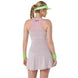 Asics Women's Match Jacquard Tennis Dresses - Morganite