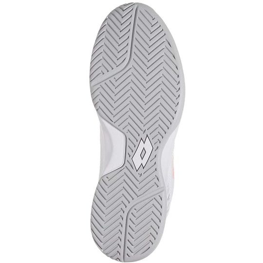 213637-5Y1 Lotto Women's Space 600 II ALR Tennis Shoes (White/Sweet Rose)