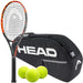 230216-261225-Balls-BNDL Head Graphene XT Radical MP Tennis Bundle - 1 Racquet, 1 Bag & 3 Balls