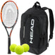 230236-261235-Balls-BNDL Head Graphene XT Radical S Tennis Racquet Bundle - 1 Racquet, 1 Backpack & 3 Balls