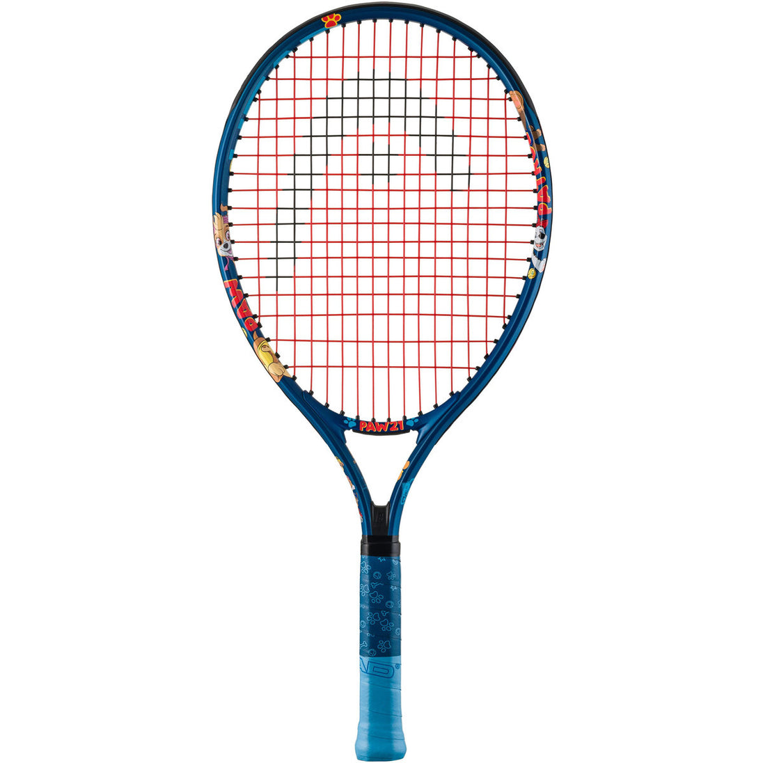 HeadPawJRBl-262605-Ball-BNDL Head Paw Patrol Junior Tennis Bundle (Blue) - 1 Racquet, 1 Backpack & 3 Balls