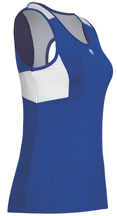 DUC Look-Out Women's Tank (Royal/ White)