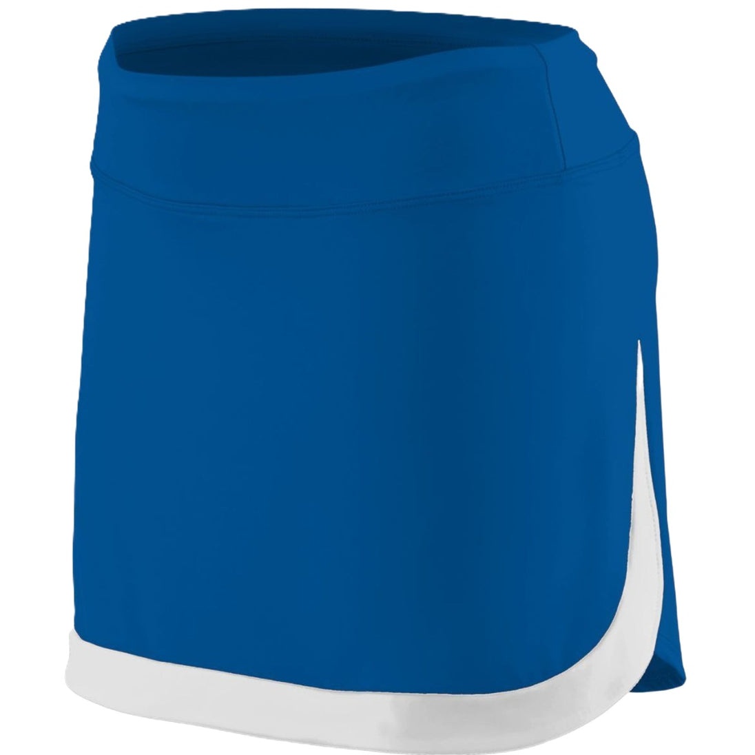 2410-280 Augusta Women's Color Block Tennis Skort (Royal/White)