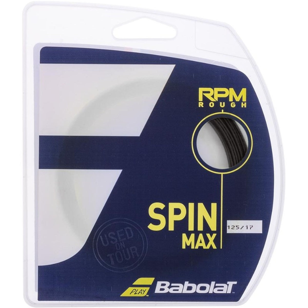 241136-16 Babolat RPM Rough Spin Max 16g Tennis String (Set)