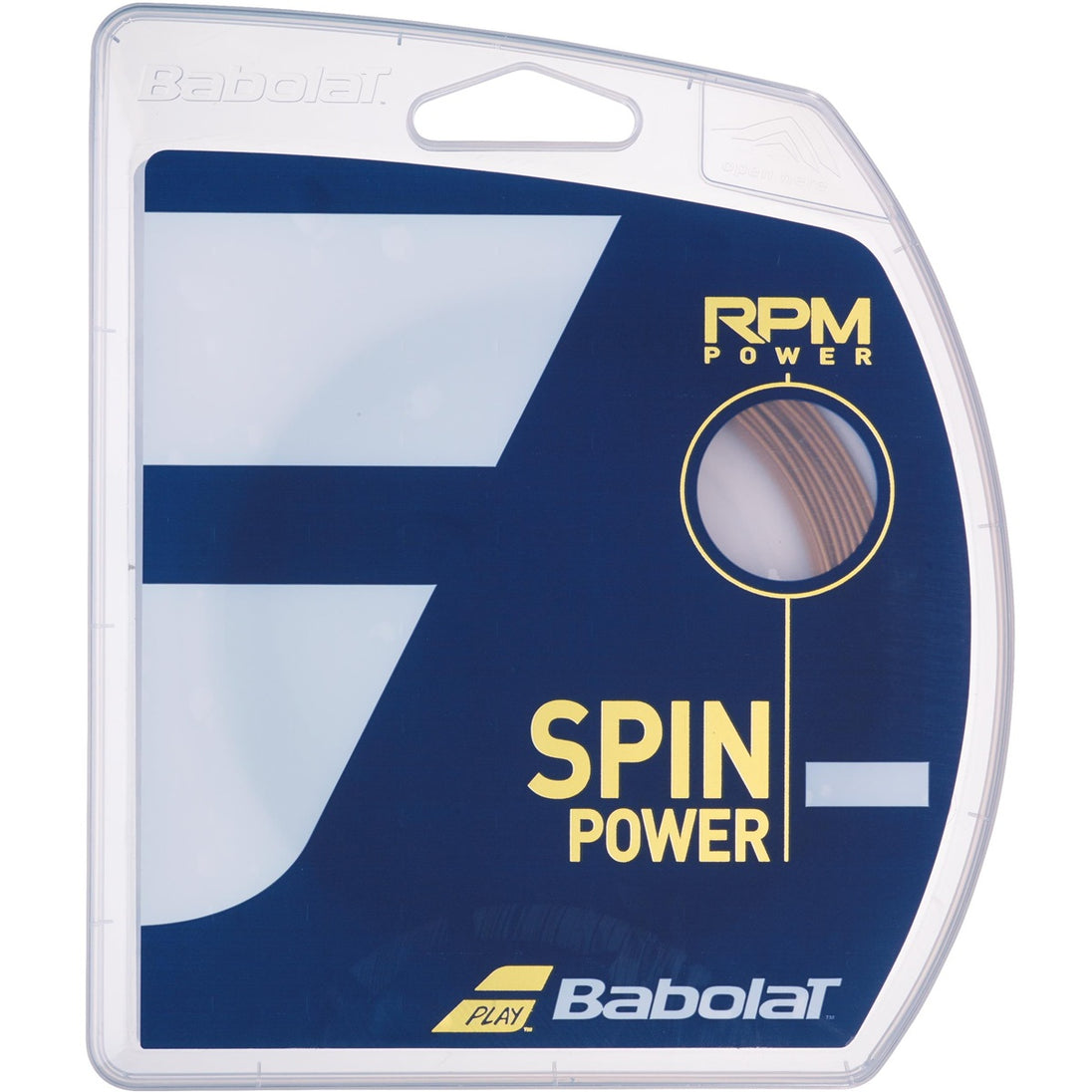 241139-336 Babolat RPM Power Electric Brown 17g Tennis String (Set)