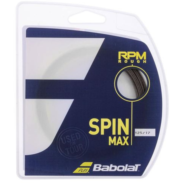 Babolat RPM Rough 17g Dark Grey Tennis String (Set)