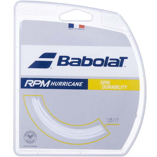 241141-113 Babolat RPM Hurricane 16g Tennis String (Set)