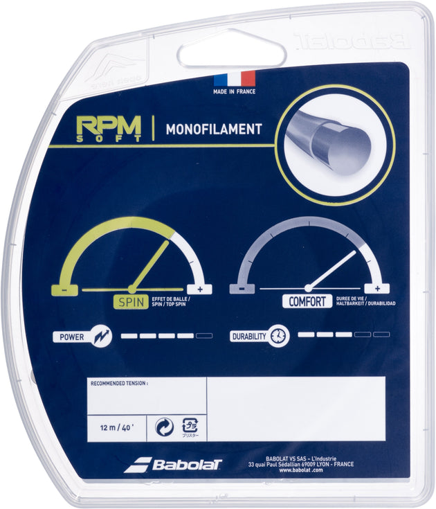 241146-107-16 Babolat RPM Soft Tennis String Set Grey