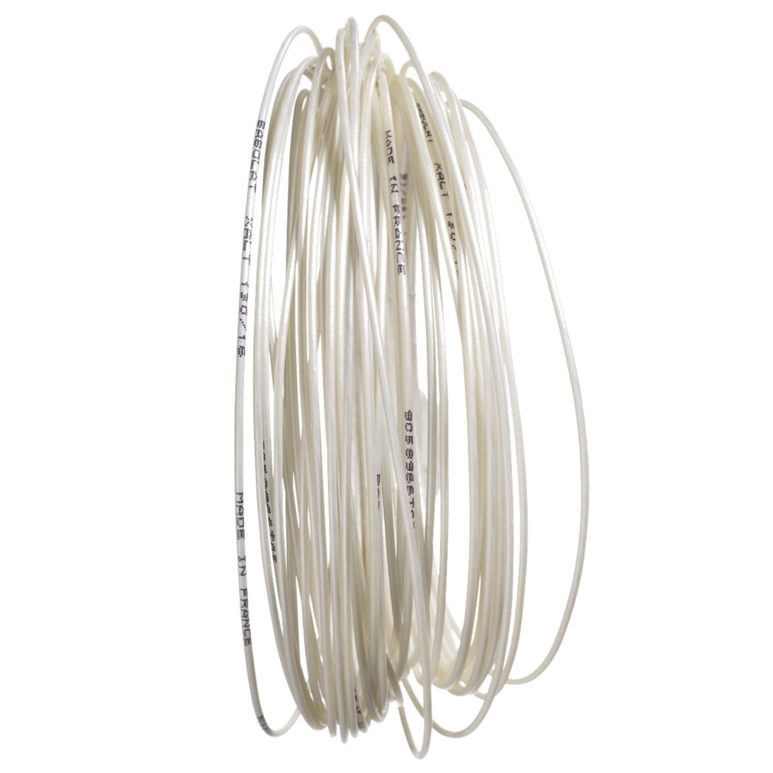 241150-163-17 Babolat XALT 17g Spiral White Tennis String (Set)