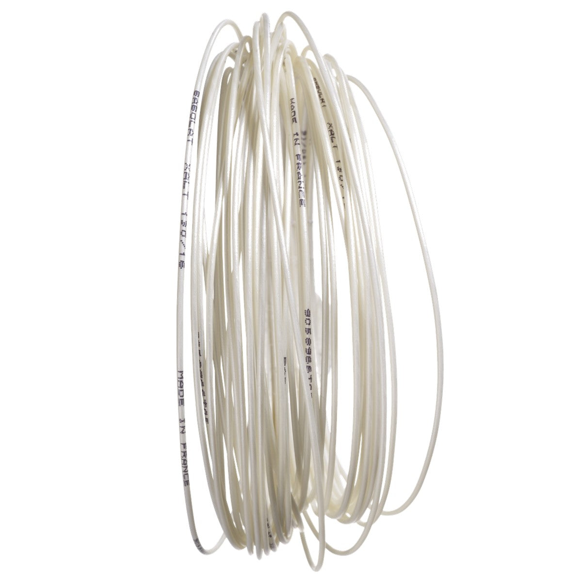 241150-163-17 Babolat XALT 17g Spiral White Tennis String (Set)