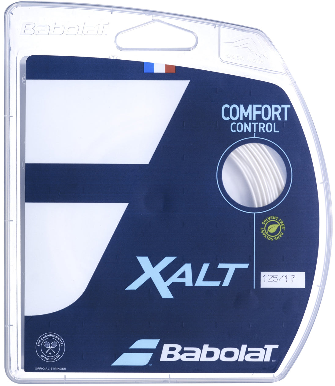 241150-163-16 Babolat XALT 16g Spiral White Tennis String (Set) a