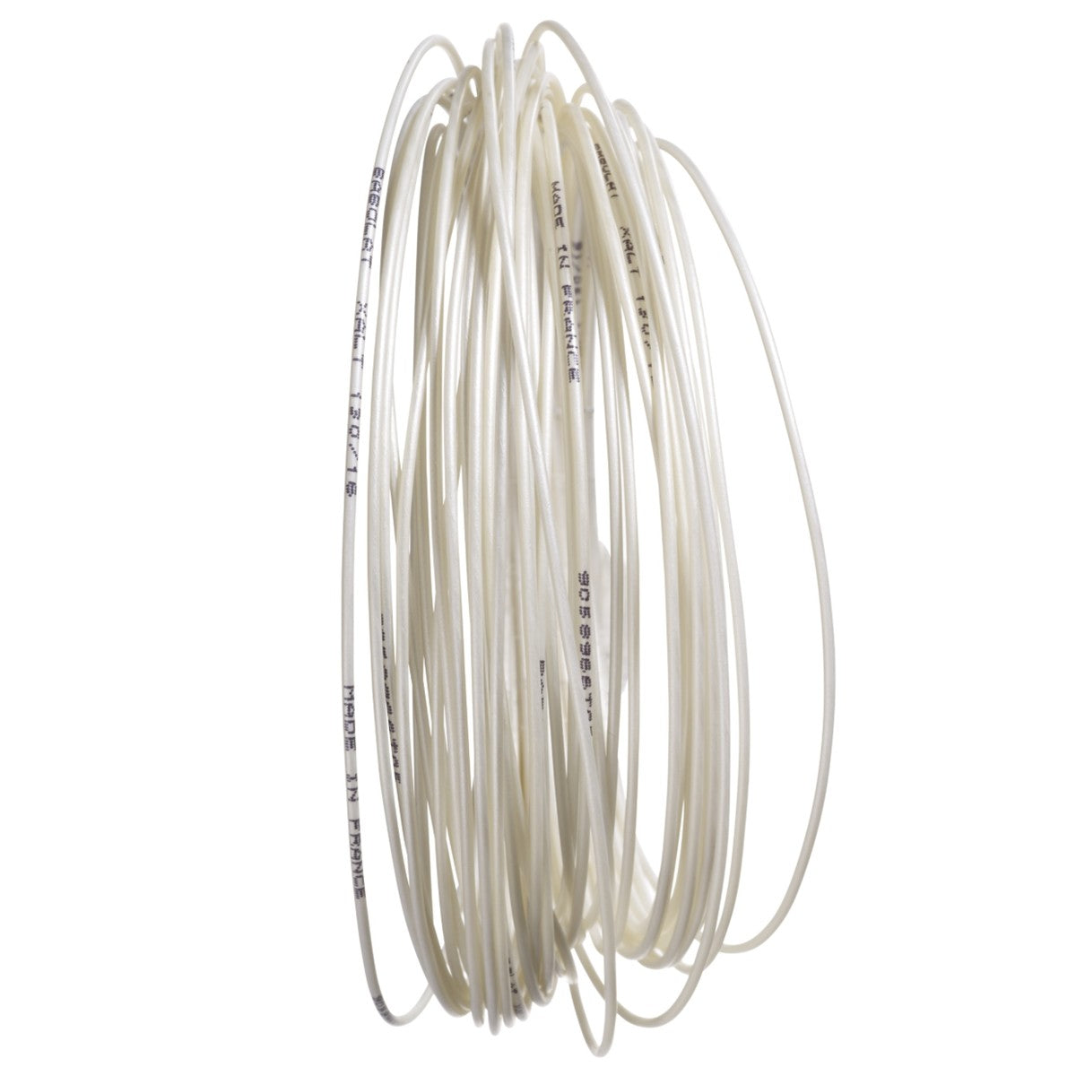 Babolat XALT 16g Spiral White Tennis String (Set)