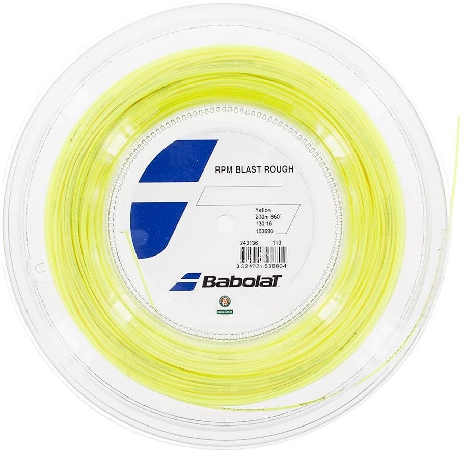 243136-16 Babolat RPM Blast Rough 16g Tennis String (Reel)